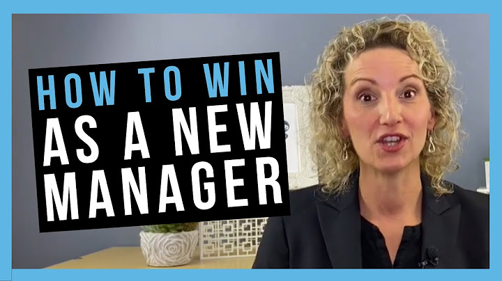 First-Time Manager Tips [NEW MANAGER...NOW WHAT?]