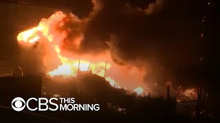 Residents are fleeing a wildfire burning through canyons and
neighborhoods north of los angeles, while in northern california there
dire predictions for ...