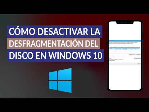 Vídeo: Com Es Desactiva La Desfragmentació