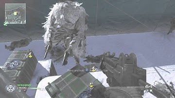 New MW2 Knife Lunge Trickshot Spot On Derail! [January 2016!]