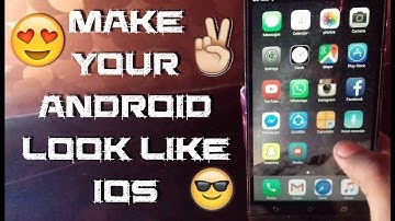 how to make android look like ios 10 | change your phone with ios | custom rom | 2016