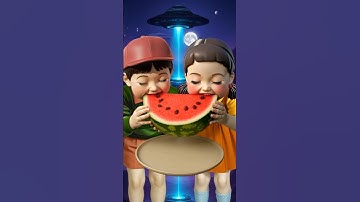 Squid Game AI Sweet Watermelon Candy ASMR #squidgame #squidgame2 #ai #asmr