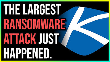 The Biggest Ransomware Attack in History Just Happened...