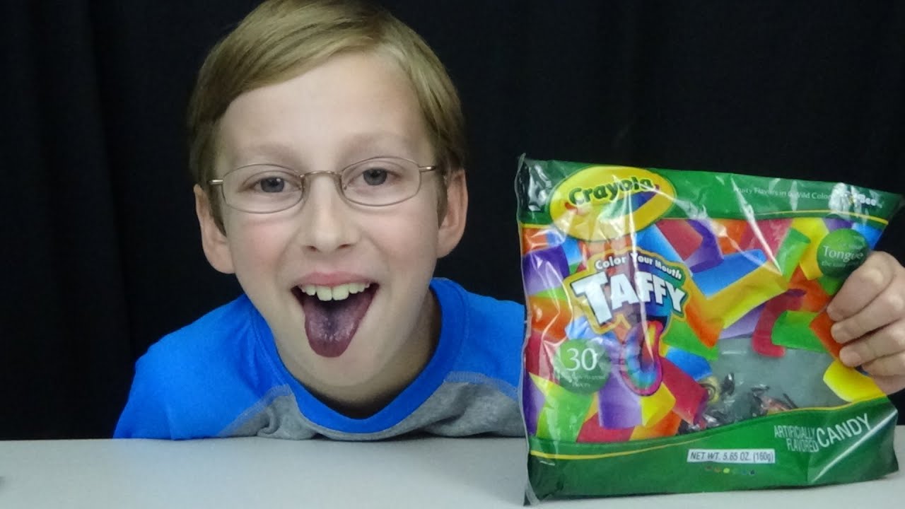 Download CRAYOLA COLOR YOUR MOUTH TAFFY | COLLINTV - YouTube