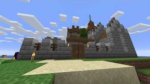 Crossbow trickshot minecraft