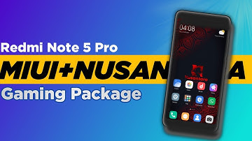 MIUI Nusantara Official Rom For Redmi Note 5 Pro | A Gaming Package ⚡⚡⚡