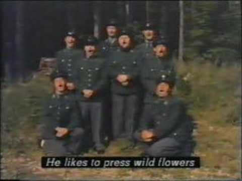 Lumberjack-Song in German