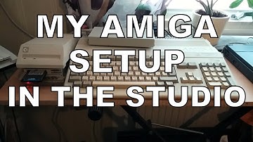 My Amiga Setup In The Studio