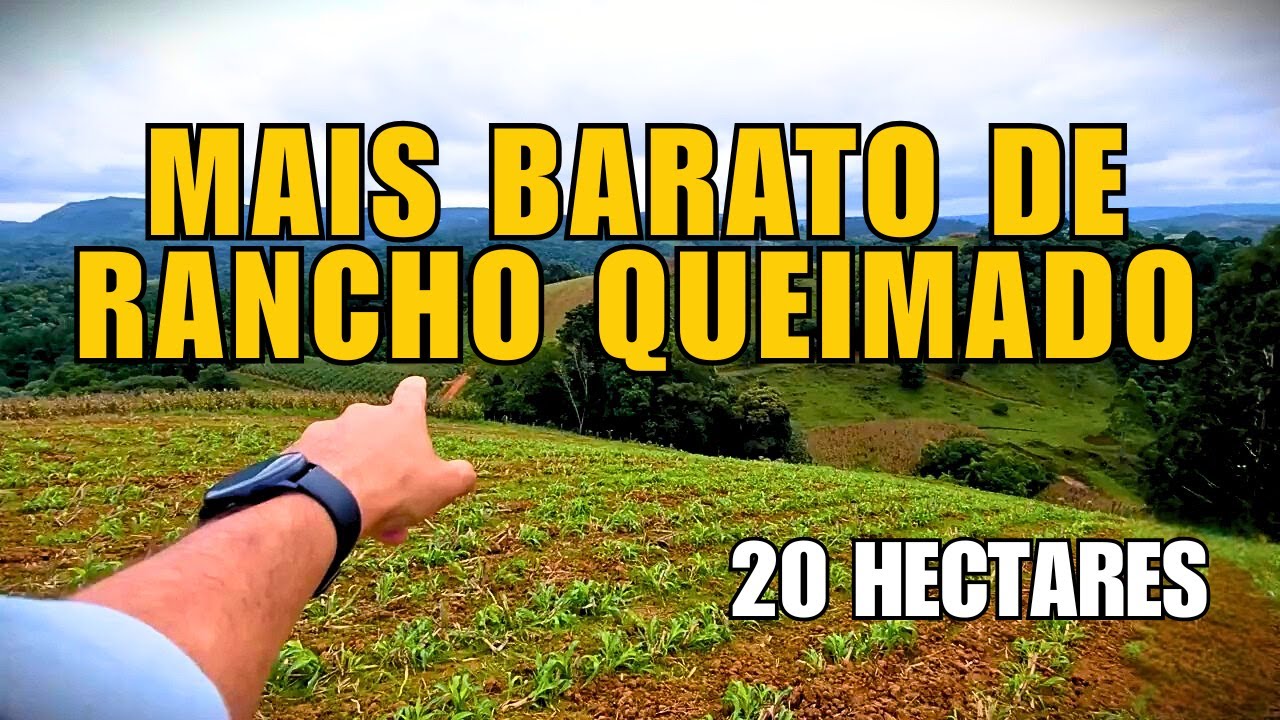 SÍTIO EM SANTA CATARINA, RANCHO QUEIMADO - 20 HECTARES - LAVOURA - AÇUDES - NASCENTES - LINDA VISTA