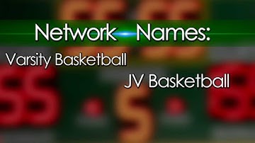 Scoreboard Service Company -Creacion de una Red  (Creating a Network)