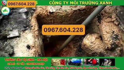 Thông Tắc Cống Tại Kim Động Hưng Yên ☎️ 0967.604.228