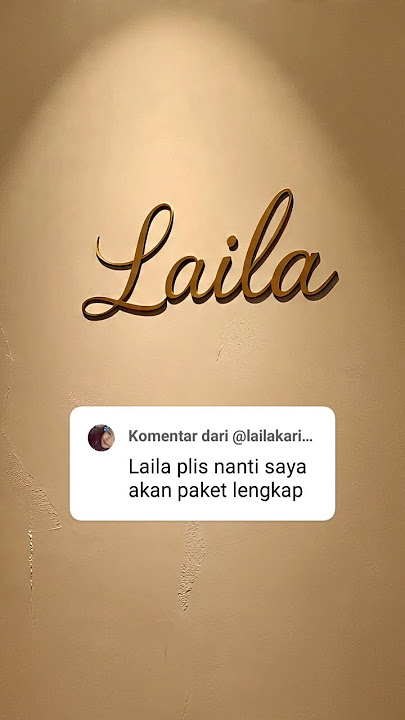 Laila yg mau silahkan komen ya
