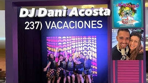 Zumba Warmup Choreo - Vacaciones - DJ Dani Acosta