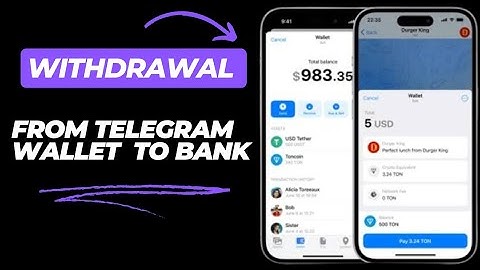"How to Withdraw from Telegram Wallet to Bank Account in 4 Minutes!"