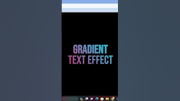 Gradient Text Effect Using HTML CSS & JavaScript | #webdevelopment #gradienteffect #css #texteffects