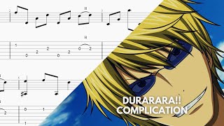 Durarara!! Opening 2 -Complication ROOKiEZ is PUNK'D- Fingerstyle Guitar Tabs
