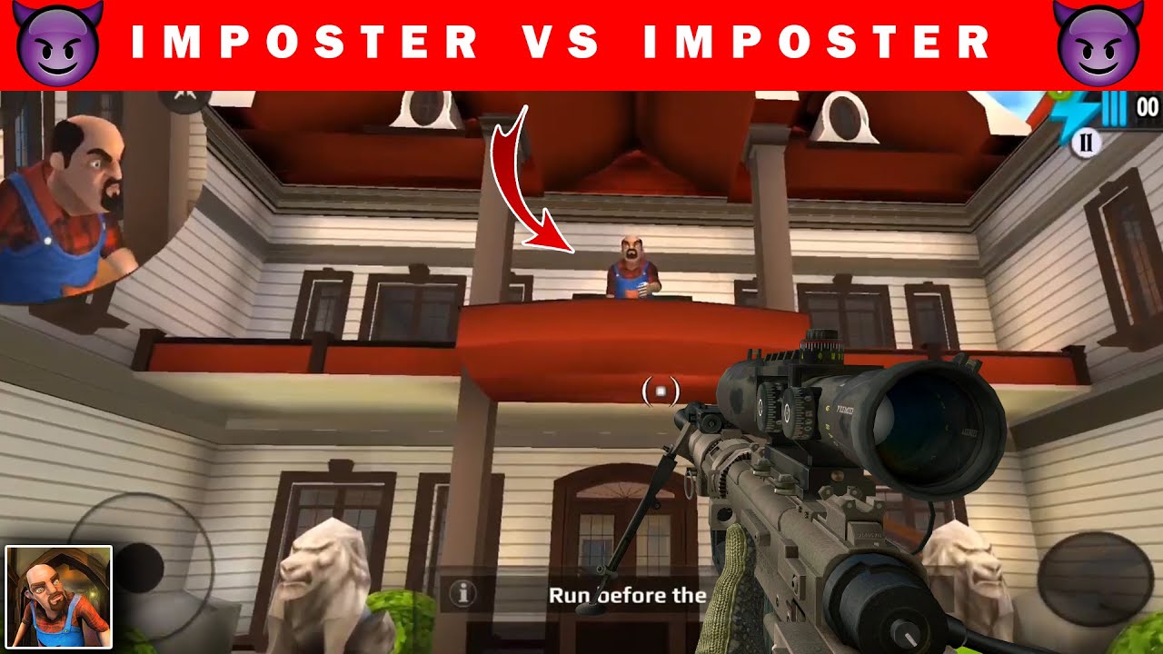 Imposter Vs Imposter | April Fool Special | Scary Stranger 3D