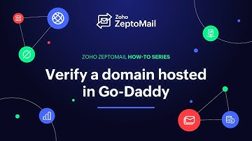 How to verify a GoDaddy domain in Zoho ZeptoMail