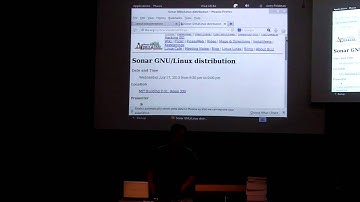 [BLU] Sonar GNU/Linux distribution