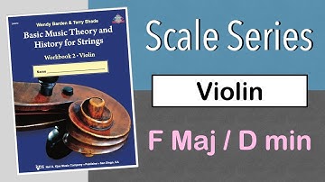 F Major/D Minor Scales, Violin - Scale Series - Basic Music Theory and History for Strings