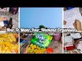 HOW TO MAKE YOUR WEEKEND ORGANISED ✨ watch now // it's _dishu //mini vlog//become A+ student//