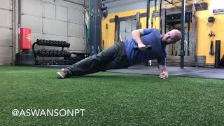 Side Plank External Rotation