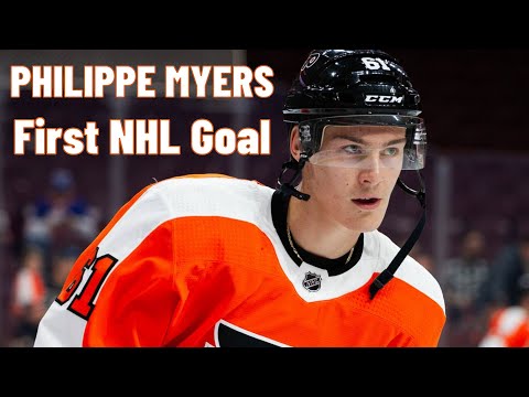 Philippe Myers #61 (Philadelphia Flyers) first NHL goal 06/03/2019