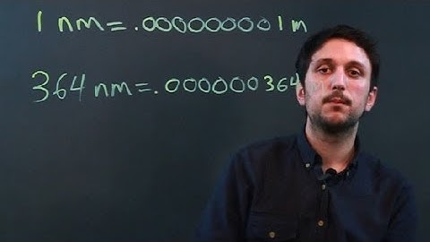 What Do You Multiply Nanometers By to Convert to Meters? : Measurement Conversions