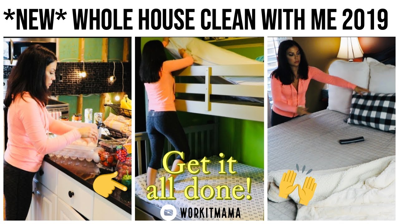 WHOLE HOUSE CLEAN WITH ME | EXTREME CLEANING MOTIVATION | CWM 2019 | SPEED CLEANING