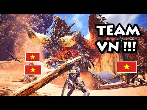 Monster Hunter World 5: Lần đầu chơi với CÁC ANH EM VIỆT NAM !!!