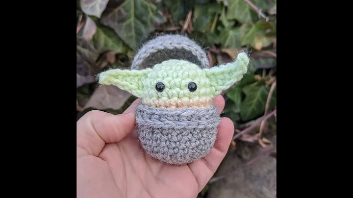 Baby Yoda and Bassinet Crochet Tutorial, Part 1