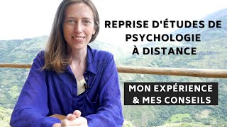 Mes conseils pour reprendre ses études de psychologie à distance