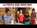 Esta familia humilde se sorprendió al ver como una fruta los unió aun mas.