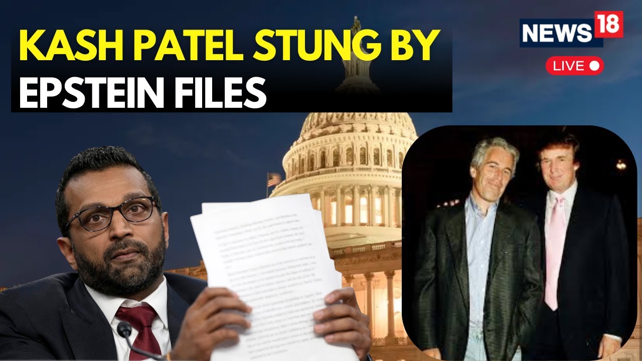 Kash Patel Named in Epstein Documents? Allegations Stir Controversy | US Senate Vs FBI | LIVE