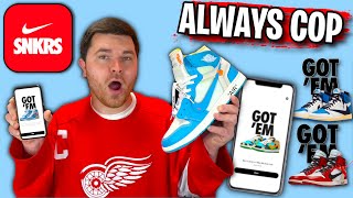 8 SECRET Tips on How To Cop on Nike SNKRS App 2022