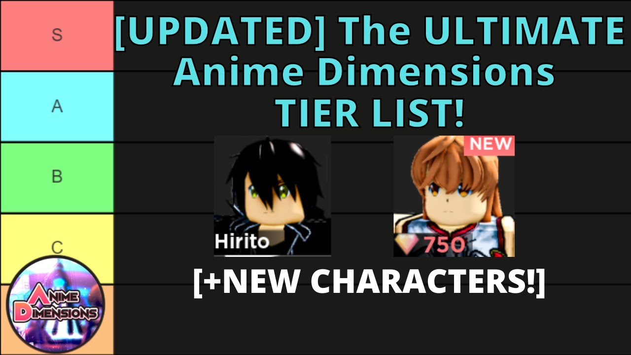 UPDATED] The ULTIMATE HALLOWEEN Anime Dimensions Tier List.. - Fluffy  Vampire King Update (ROBLOX) 