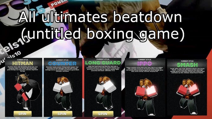 Roblox: códigos de Untitled Boxing Game