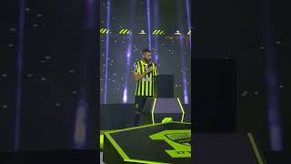 Benzema presentation in Al Ittihad