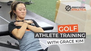 How Golfers train in the gym with Olympic Champion Grace Kim