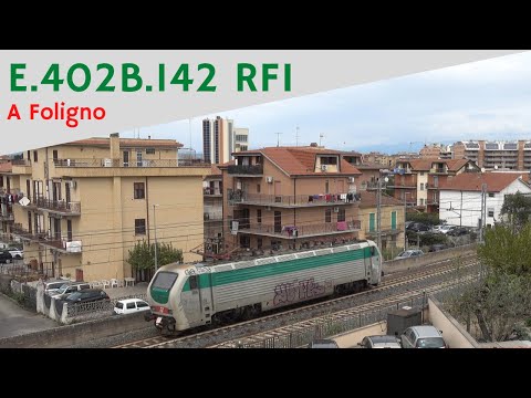 Trasferimento a Foligno per la E.402B.142 di RFI
