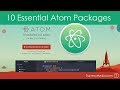 10 Essential Atom Editor Packages & Setup