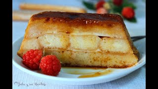 Flan de bizcochos de soletillaPARA TRIUNFAR CON EL POSTRE!!