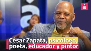 César Zapata, psicólogo, poeta, educador y pintor