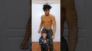 Did I nail it? #Killmonger #Halloween #michelbjordan #blackpanther #cosplay #Costume #marvel