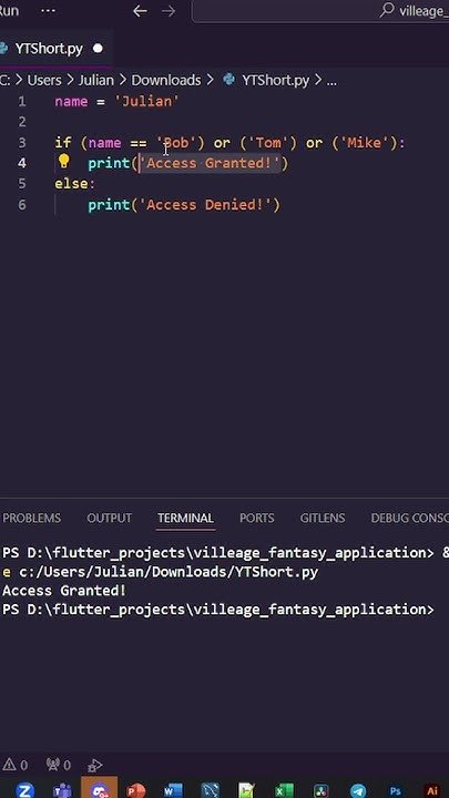 Why is Python Not Pythoning?? #python #coding #programming #shorts ...