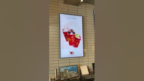 digital menu display for restaurant #digitalmenu #display #kiosk