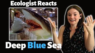 Shark Scientist Reacts to Deep Blue Sea