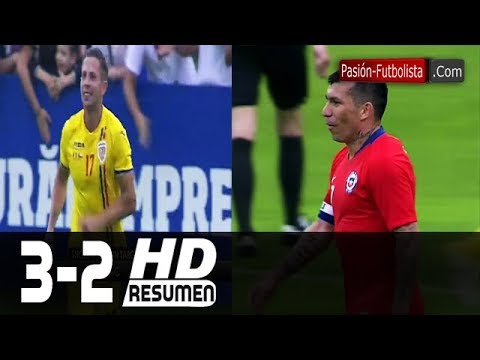 Rumania vs Chile 3-2 RESUMEN GOLES Amistoso Internacional [Friendly-Match] 2018