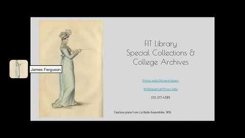 FIT Library Special Collections and College Archives - Getting to Know College Archives
