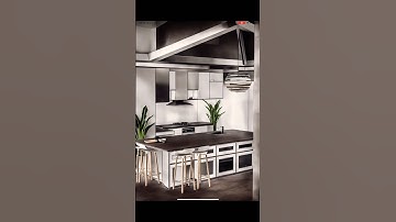 Realistic Interior Design in SketchUp On iPad #shorts #sketchup #3d #sketchuptutorial #ipaddrawing